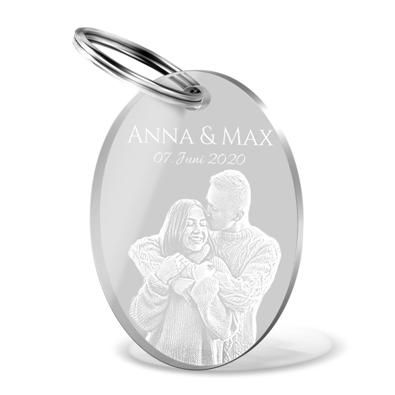 schlüsselanhänger fotogravur partner geschenk