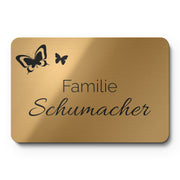 Türschild Kunststoff 9x6 a.E.