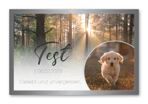 Schilder für Video Funkklingeln